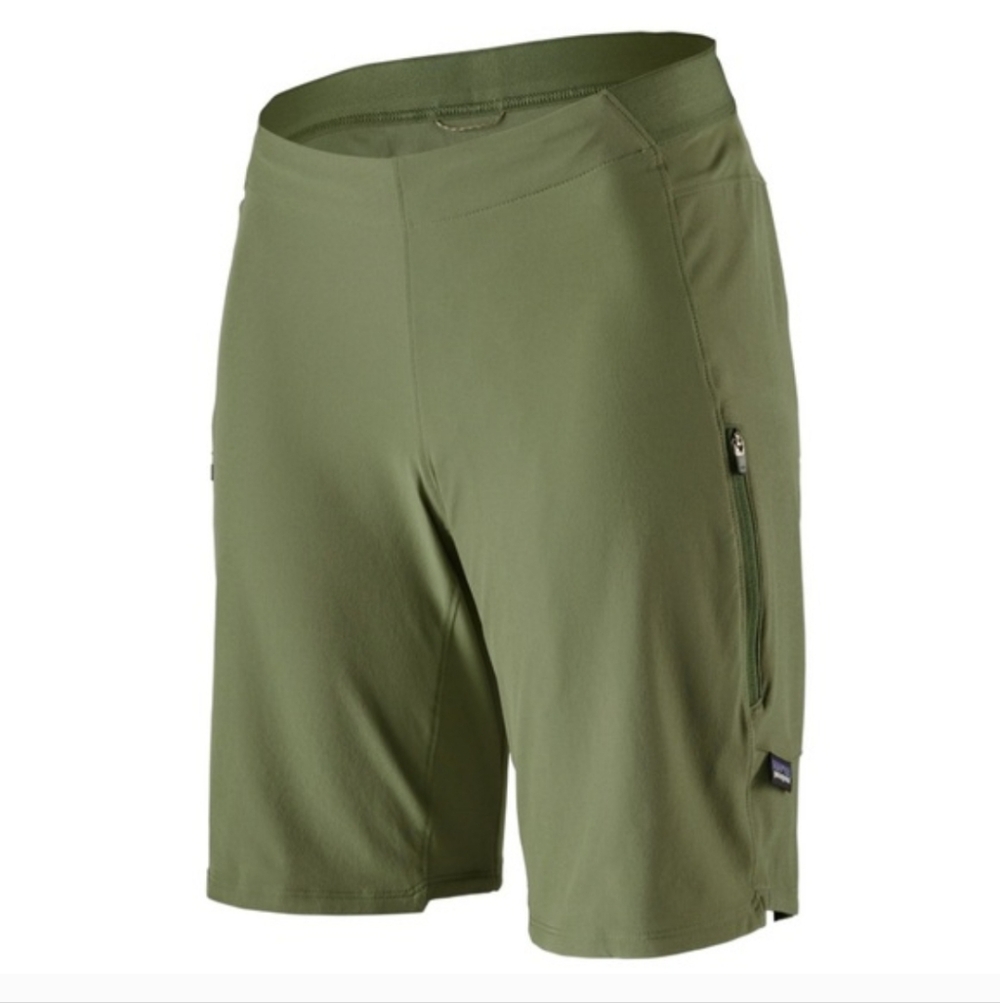Patagonia Tyrolean Bike Shorts in Basin Green